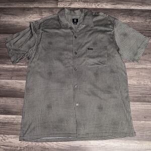 Guess Jeans Short-sleeve Button-up Shirt Vintage 90s Men Sz Medium
